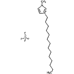 CAS 登录号：244193-61-1， 1-甲基-3-十四烷基-1H-咪唑-3-鎓四氟硼酸盐