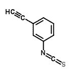 CAS#: 244246-95-5, 1-Ethynyl-3-Isothiocyanatobenzene