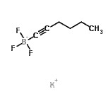 CAS#: 244301-59-5, Potassium Trifluoro(1-Hexyn-1-Yl)Borate(1-)