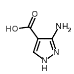 CAS#: 24447-68-5, 5-Amino-1H-Pyrazole-4-Carboxylic Acid