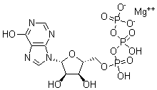 CAS 登录号：24464-06-0， 肌苷三磷酸酯镁盐