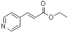CAS 登录号：24489-96-1， (2E)-3-(4-吡啶基)丙烯酸乙酯