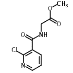 CAS#: 245083-04-9, Methyl N-[(2-Chloro-3-Pyridinyl)Carbonyl]Glycinate