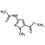 CAS#: 245467-35-0, Methyl 3-Acetamido-1-Methyl-1H-Pyrazole-5-Carboxylate
