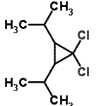 CAS 登录号：24551-89-1， 1,1-二氯-2,3-二异丙基环丙烷