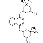CAS 登录号：245652-82-8， 二(3,3,5-三甲基环己基)邻苯二甲酸酯