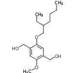 CAS#: 245731-58-2, {2-[(2-Ethylhexyl)Oxy]-5-Methoxy-1,4-Phenylene}Dimethanol