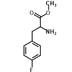 CAS 登录号：24602-11-7， 甲基4-氟苯丙氨酸酯