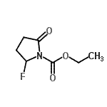 CAS 登录号：246181-63-5， 乙基2-氟-5-氧代-1-吡咯烷羧酸酯