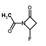 CAS#: 246181-66-8, 1-Acetyl-4-Fluoro-2-Azetidinone