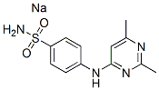 CAS 登录号：2462-17-1， 4-氨基-N-(2,6-二甲基嘧啶-4-基)苯磺酰胺钠盐