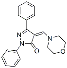 CAS#: 24665-75-6, 4-(Morpholinomethylene)-1,3-Diphenyl-2-Pyrazolin-5-One