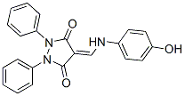 CAS#: 24665-77-8, 4-[(4-Hydroxyphenylamino)Methylene]-1,2-Diphenyl-3,5-Pyrazolidinedione