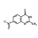 CAS 登录号：24688-29-7， 2-甲基-7-硝基-4(1H)-喹唑啉酮