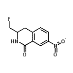 CAS 登录号：247050-34-6， 3-(氟甲基)-7-硝基-3,4-二氢-1(2H)-异喹啉酮
