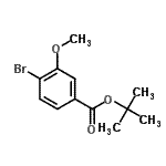 CAS#: 247186-51-2, 2-Methyl-2-Propanyl 4-Bromo-3-Methoxybenzoate