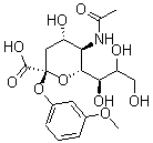 CAS 登录号：24751-40-4， N-乙酰基-2-O-(3-甲氧基苯基)-alpha-神经氨酸