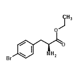 CAS 登录号：247566-38-7， 乙基(2S)-2-氨基-3-(4-溴苯基)丙酸酯