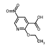 CAS 登录号：247582-60-1， 2-乙氧基-5-硝基烟酸