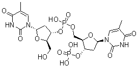 CAS#: 2476-56-4, Thymidylyl-(3'-5')-3'-thymidylic acid