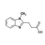 CAS#: 24786-75-2, 3-(1-Methyl-1H-Benzimidazol-2-Yl)Propanoic Acid