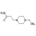 CAS#: 24812-55-3, 3-[4-(Methylsulfanyl)-1-Piperazinyl]Propanamide