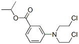 CAS 登录号：24813-10-3， 3-[二(2-氯乙基)氨基]苯甲酸异丙酯