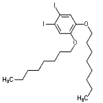 CAS 登录号：248277-14-7， 1,2-二碘-4,5-二(辛基氧基)苯