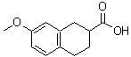 CAS#: 24833-31-6, 7-Methoxy-1,2,3,4-Tetrahydro-2-Naphthalenecarboxylic Acid