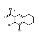 CAS#: 248595-14-4, 1-(3,4-Dihydroxy-5,6,7,8-Tetrahydro-2-Naphthalenyl)Ethanone