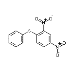 CAS 登录号：2486-09-1， 2,4-二硝基-1-(苯基硫基)苯