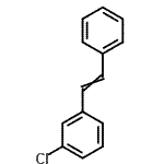 CAS 登录号：24942-77-6， 1-氯-3-(2-苯基乙烯基)苯