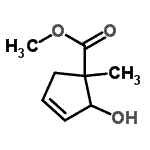 CAS 登录号：249537-15-3， 甲基2-羟基-1-甲基-3-环戊烯-1-羧酸酯