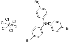 CAS 登录号：24964-91-8， 三(4-溴苯基)铵六氯锑酸盐