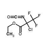 CAS 登录号：250261-39-3， 乙基2-氯-3,3,3-三氟-N-(氧代亚甲基)丙氨酸酯