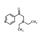 CAS 登录号：250263-32-2， 2-(二乙基氨基)-1-(4-吡啶基)乙酮