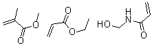 CAS#: 25035-74-9, 2-Methyl-2-Propenoic Acid Methyl Ester Polymer With Ethyl 2-Propenoate And N-(Hydroxymethyl)-2-Propenamide