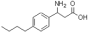CAS 登录号：250374-96-0， 3-氨基-3-(4-丁基苯基)丙酸
