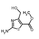CAS#: 25039-76-3, Methyl 2-Amino-4-(Hydroxymethyl)-1,3-Thiazole-5-Carboxylate