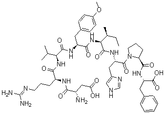 CAS#: 25061-69-2, 4-(O-Methyl-L-tyrosine)-5-L-isoleucine-Angiotensin II