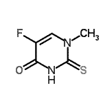 CAS 登录号：250658-24-3， 5-氟-1-甲基-2-硫代-2,3-二氢-4(1H)-嘧啶酮