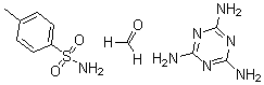 CAS#: 25067-00-9, 4-Methyl-Benzenesulfonamide Polymer With Formaldehyde And 1,3,5-Triazine-2,4,6-Triamine