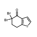 CAS#: 25074-27-5, 5,5-Dibromo-6,7-Dihydro-1-Benzothiophen-4(5H)-One