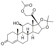 CAS#: 25092-24-4, 11beta,21-Dihydroxy-16alpha,17-(Isopropylidenedioxy)Pregn-4-Ene-3,20-Dione 21-Acetate