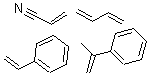 CAS#: 25120-20-1, 2-Propenenitrile, Polymer With 1,3-Butadiene, Ethenylbenzene And (1-Methylethenyl)Benzene