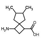 CAS 登录号：251461-90-2， 3-氨基-6,7-二甲基螺[3.4]辛烷-1-羧酸