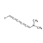 CAS#: 251639-15-3, (1E)-6-Fluoro-N,N-Dimethyl-1-Hexapentaenamine