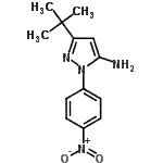 CAS#: 251658-55-6, 3-(2-Methyl-2-Propanyl)-1-(4-Nitrophenyl)-1H-Pyrazol-5-Amine