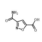 CAS 登录号：251912-77-3， 3-氨基甲酰-1,2-恶唑-5-羧酸