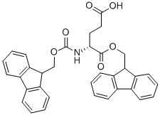 CAS#: 252049-17-5, N-[(9H-Fluoren-9-Ylmethoxy)Carbonyl]-D-Glutamic Acid 1-(9H-Fluoren-9-Ylmethyl) Ester